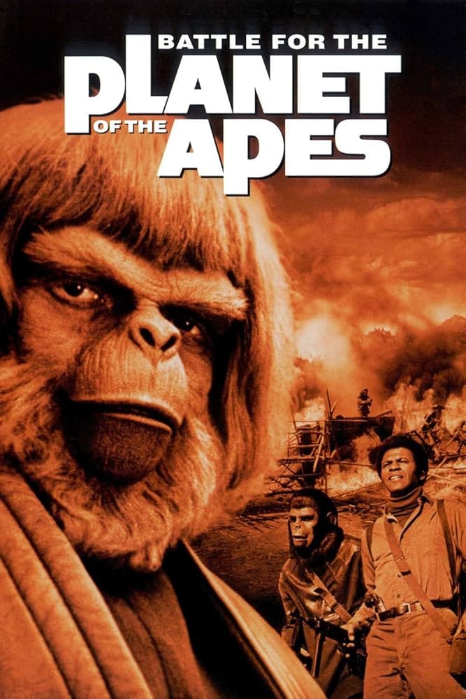 Battle for the Planet of the Apes DVD Cover