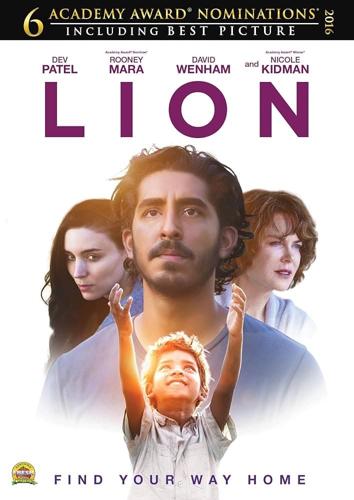 Lion DVD Cover