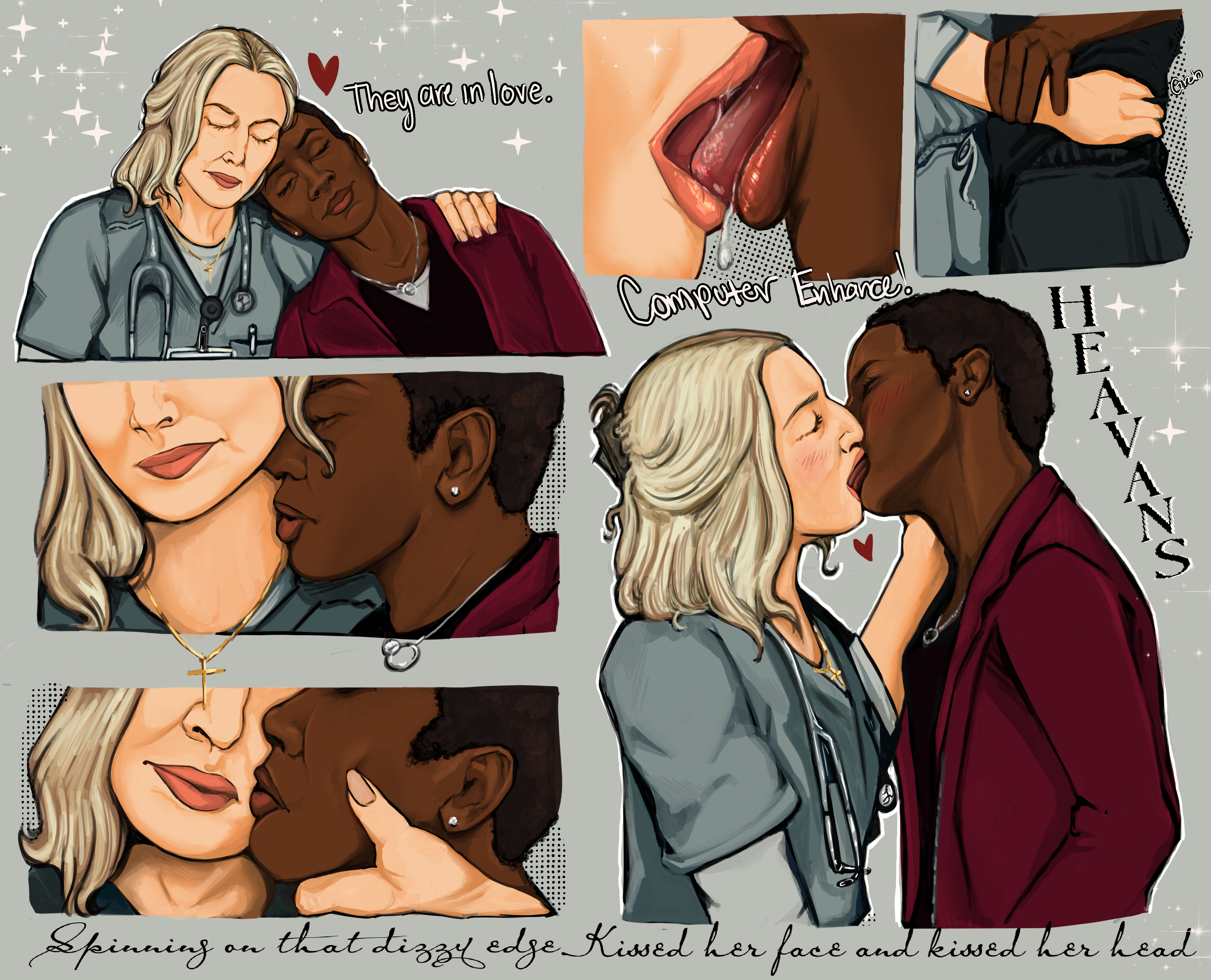 Heather Collins and Dana Evans